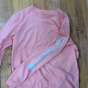 Carhartt women’s  Peach Long Sleeve  Tee